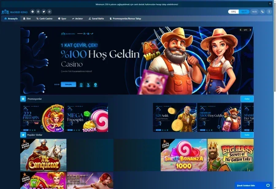 Madridking ekran görüntüsü